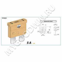 предохранитель   GM-5, SKU 26928 
